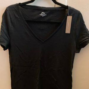Black womens jcrew shirt medium